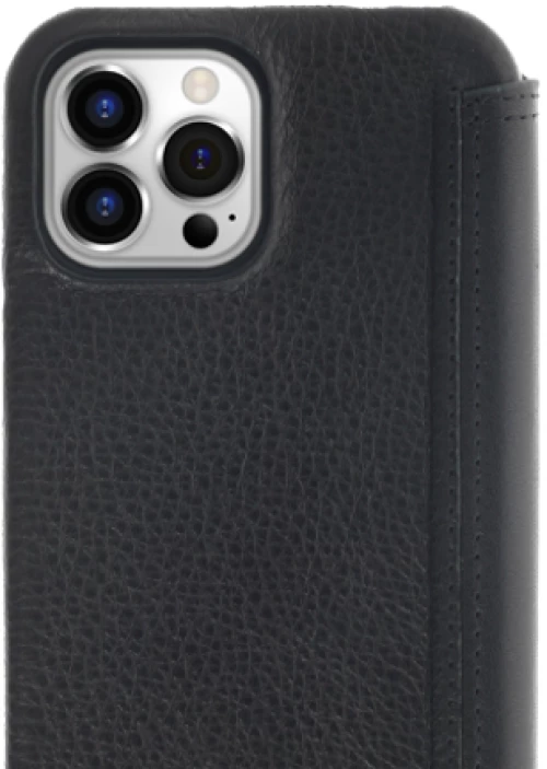 Minim (MM-10393) Minim Book Case - Black, Apple iPhone 14 Pro Max