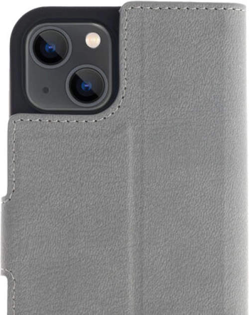 Promiz (PZ-10412) Wallet Case - Light Grey, Apple iPhone 14