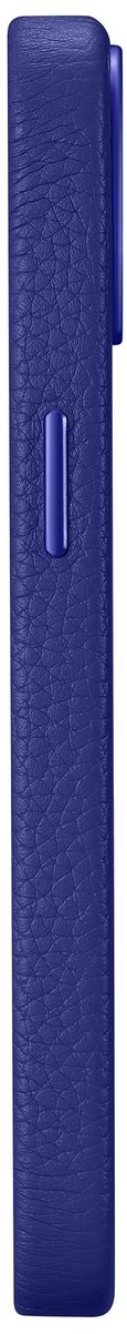 iCarer Litchi Premium Leather Case iPhone 14 Plus Magnetic Leather Case with MagSafe Dark Blue (WMI14220711-DB)