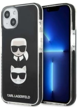Karl Lagerfeld KLHCP13MTPE2TK iPhone 13 6,1" hardcase czarny/black Karl&Choupette Head