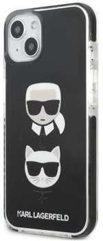 Karl Lagerfeld KLHCP13MTPE2TK iPhone 13 6,1" hardcase czarny/black Karl&Choupette Head