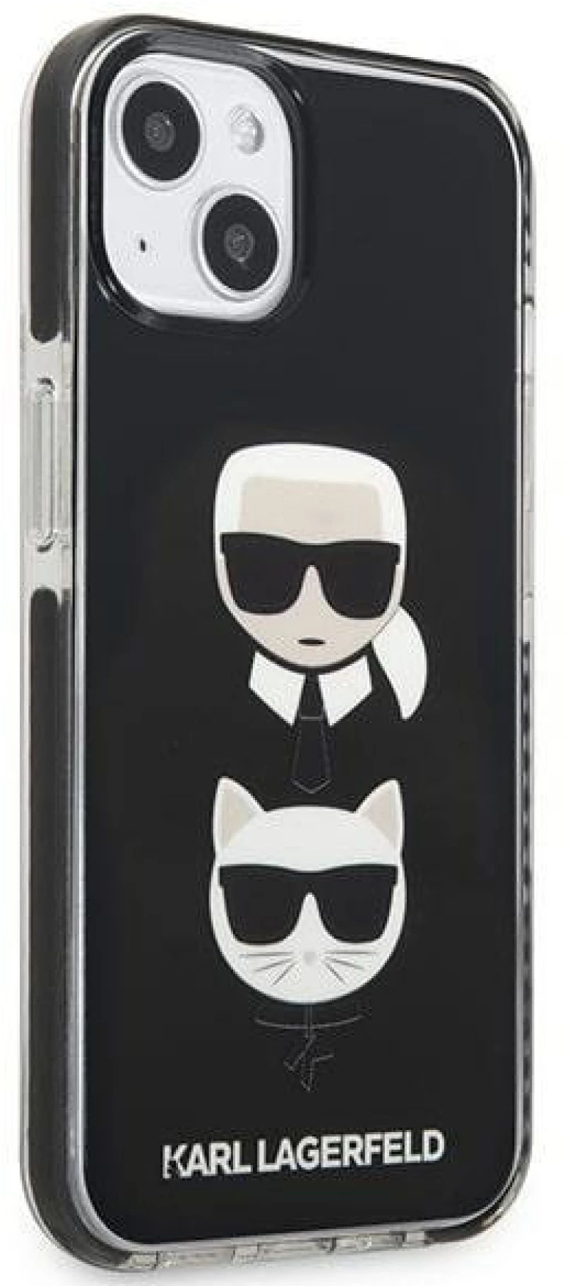 Karl Lagerfeld KLHCP13MTPE2TK iPhone 13 6,1" hardcase czarny/black Karl&Choupette Head