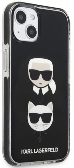 Karl Lagerfeld KLHCP13MTPE2TK iPhone 13 6,1" hardcase czarny/black Karl&Choupette Head
