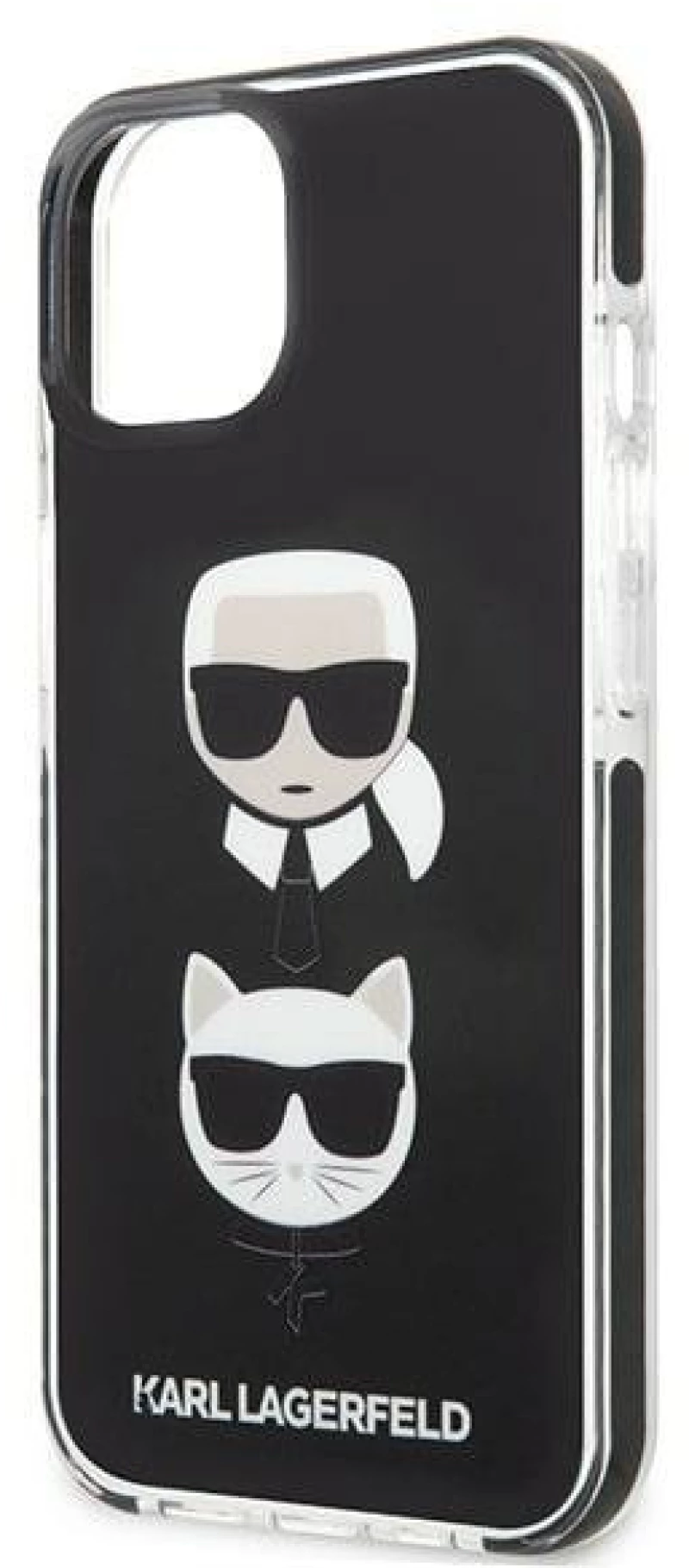 Karl Lagerfeld KLHCP13MTPE2TK iPhone 13 6,1" hardcase czarny/black Karl&Choupette Head