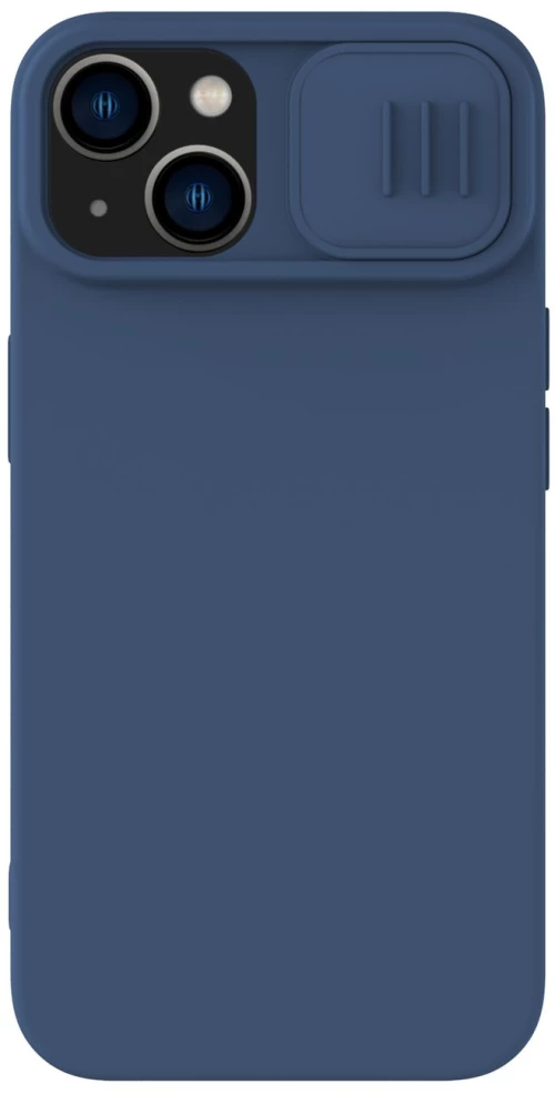 Nillkin CamShield Silky silicone case iPhone 14 Plus 6.7 2022 Midnight Blue