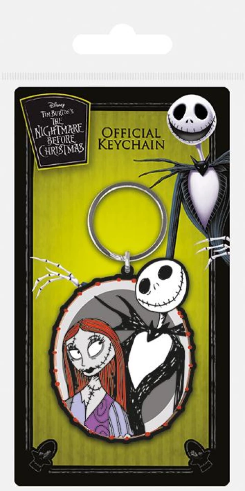 NBX - Rubber Keychain - Jack & Sally