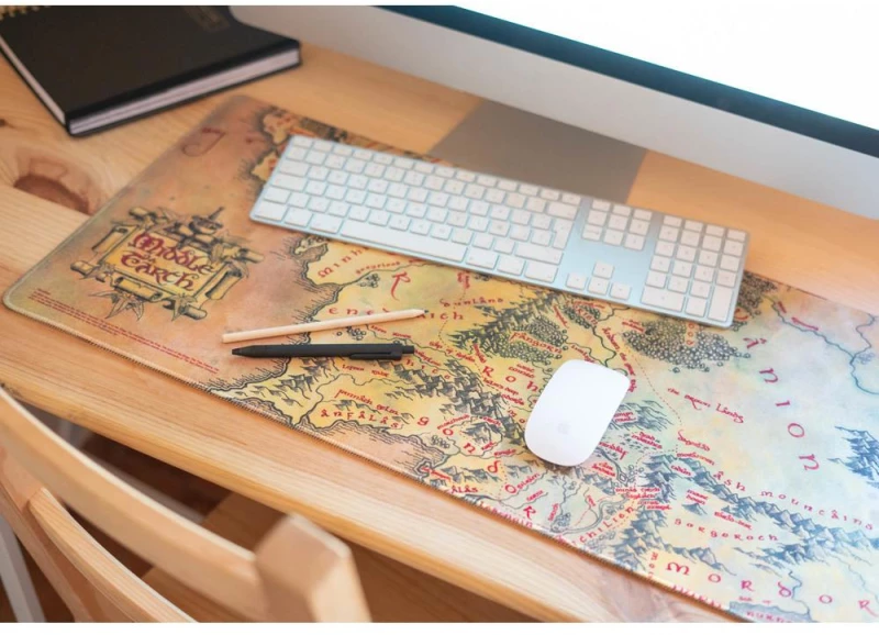 LORD OF THE RINGS - Middle Earth - XL Desktop Mat - 80x35 cm