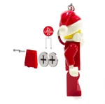 LEGO - Keychain w/LED - Santa (4006036-LGL-KE189H) / Toys