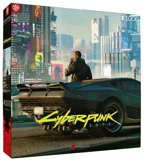 CYBERPUNK 2077 - Mercenary on the Rise - Puzzle 1000P