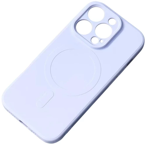 iPhone 14 Pro Max Silicone Magnetic Case Magsafe - light blue