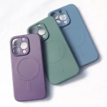 iPhone 14 Plus Silicone Case Magsafe - light blue