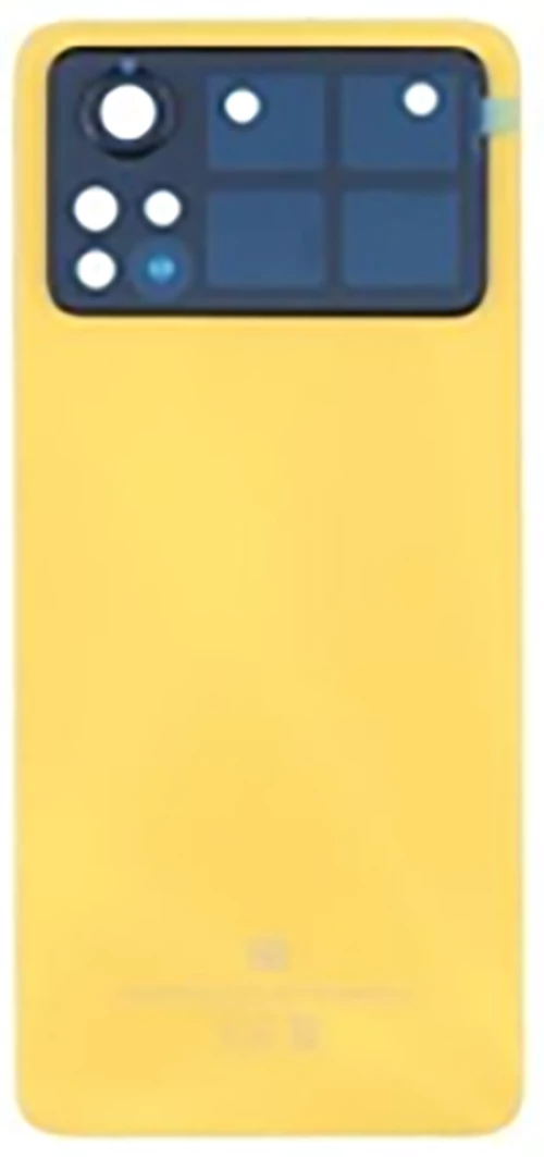 Xiaomi (5600060K6P00) Back Cover - Yellow, for model Poco X4 Pro 5G