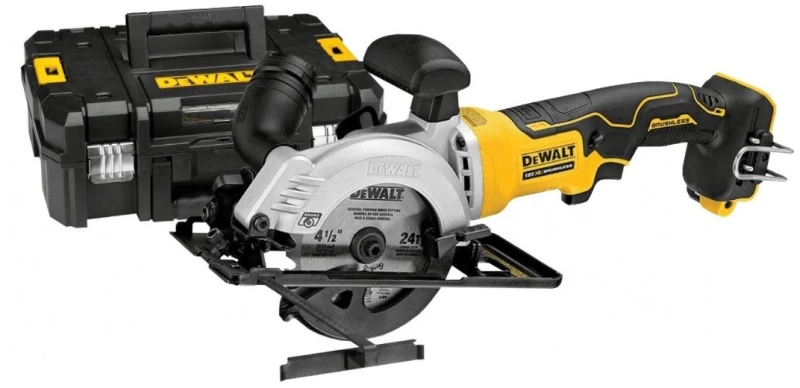 DEWALT DCS571NT-XJ portable circular saw 115 mm 18V T-STAK Black, Yellow