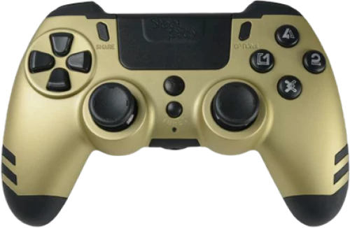 STEELPLAY - MetalTech Wireless Controller - GOLD / PlayStation 4