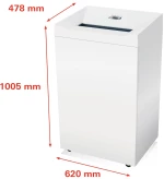 HSM Pure 940 shredder, 165 l, 3,9x40 mm