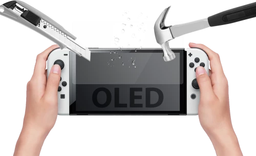 Subsonic Switch Oled Super Screen Protector - Tempered Glass 9H Hd / Nintendo Switch