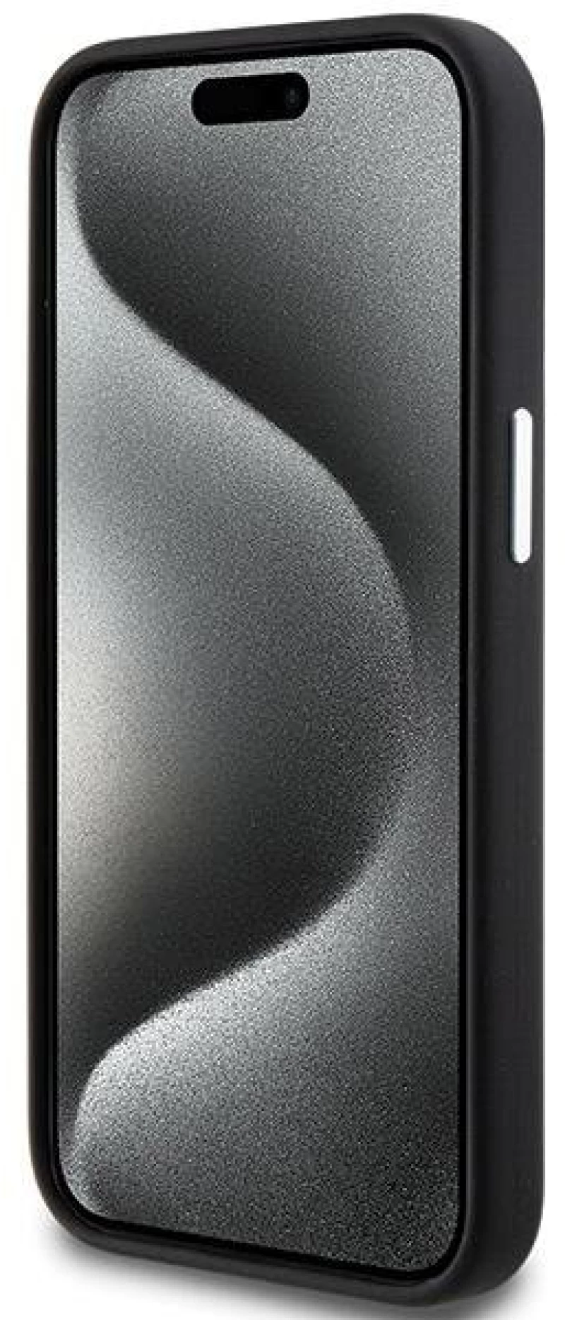 BMW Signature Liquid Silicone MagSafe case for iPhone 15 Plus - black