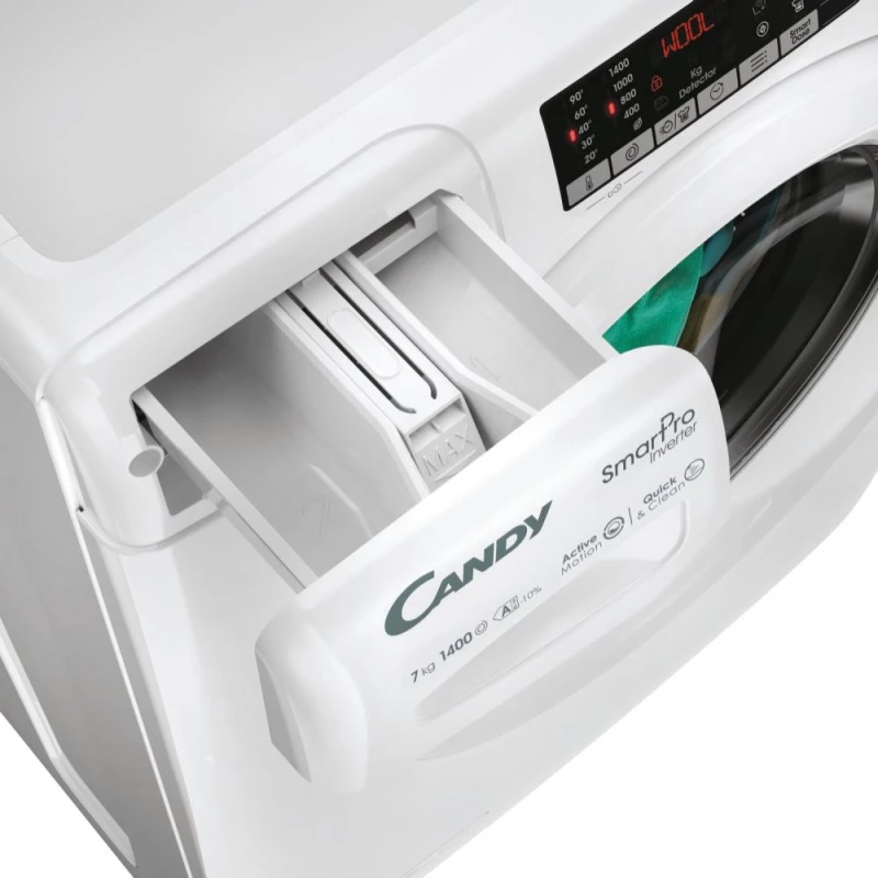 Candy Smart Pro Inverter CO 474TWM6/1-S washing machine Front-load 7 kg 1400 RPM White