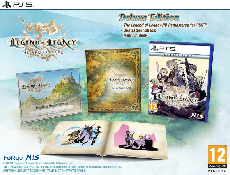The Legend of Legacy HD Remastered (Deluxe Edition) / PlayStation 5