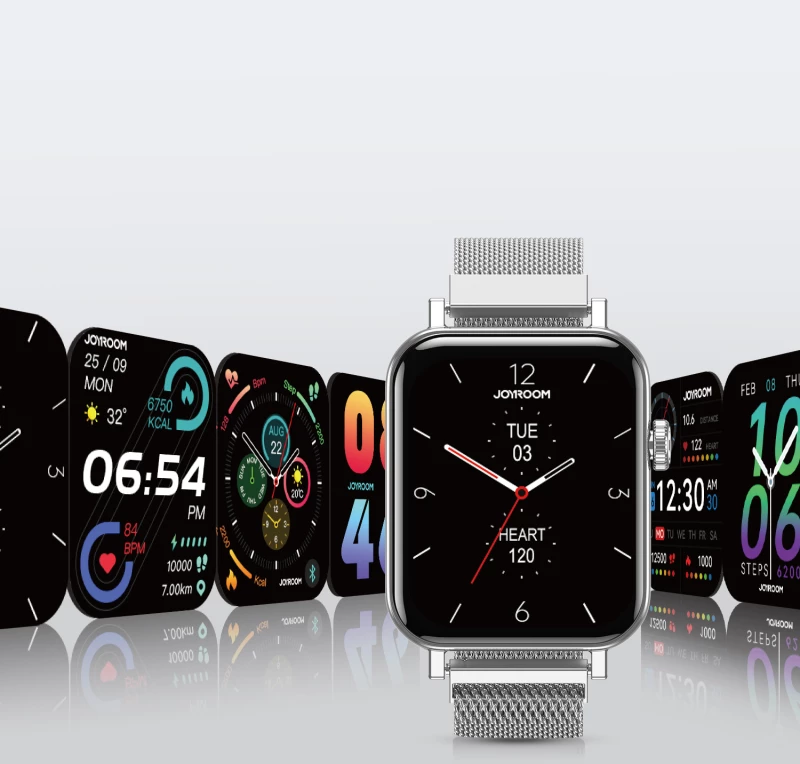 Joyroom JR-FT5 IP68 smartwatch with call answering function - silver