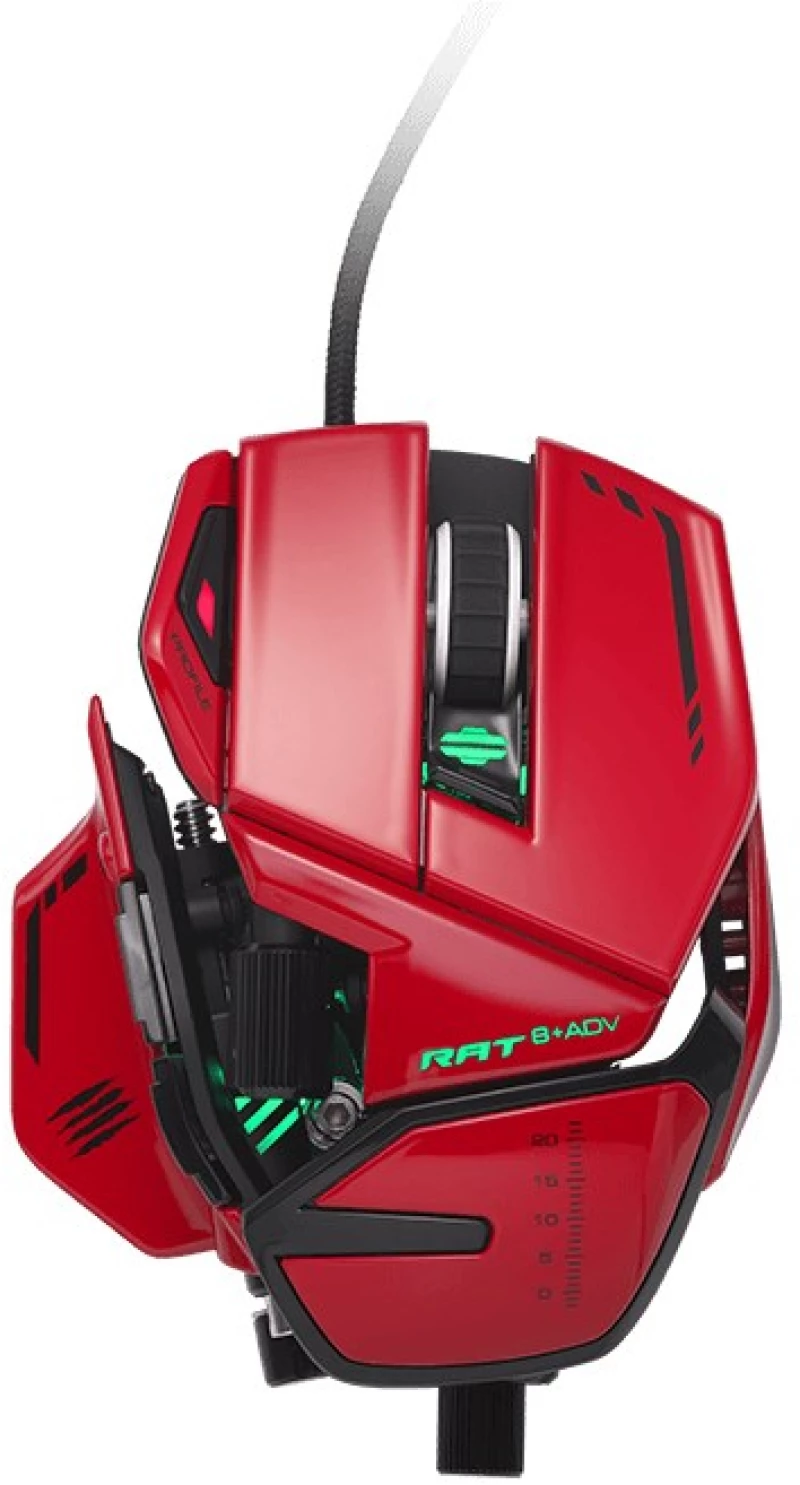 Mad Catz R.A.T 8+ ADV mouse Right-hand USB Type-A Optical 20000 DPI