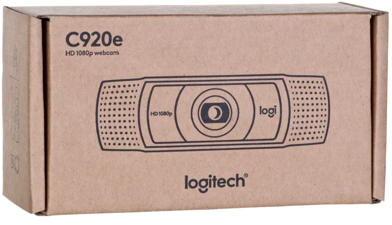 Logitech C920e HD 1080p webcam 1920 x 1080 pixels USB 3.2 Gen 1 (3.1 Gen 1) Black