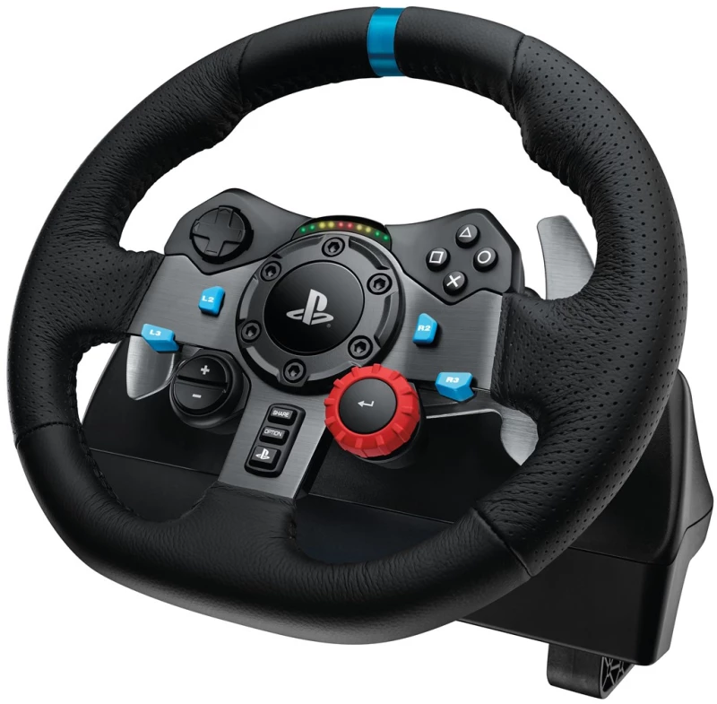 Logitech G G29 Steering wheel + Pedals Playstation 3,PlayStation 4 Analogue USB 2.0 Black