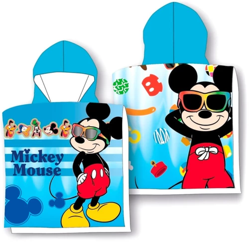 Disney Mickey cotton poncho towel