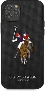 US Polo USHCP12MPUGFLBK iPhone 12/12 Pro 6.1 black / black Polo Embroidery Collection