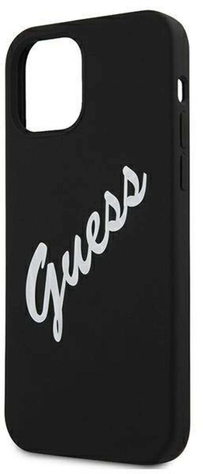 Guess GUHCP12SLSVSBW iPhone 12 mini 5.4 black and white / black white hardcase Silicone Vintage