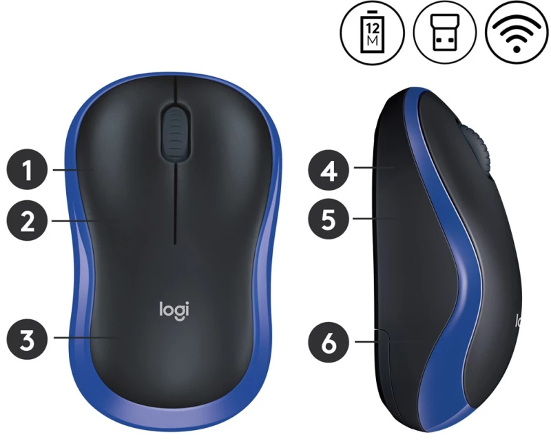 Logitech Wireless Mouse M185