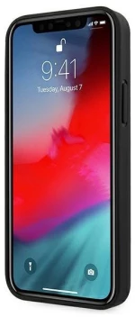 Ferrari FESAXHCP12LRE iPhone 12 Pro Max 6,7" red hardcase On Track Carbon Stripe