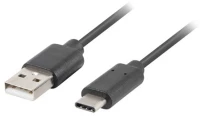 Lanberg CA-USBO-10CU-0005-BK USB cable 0.5 m USB 2.0 USB A USB C Black