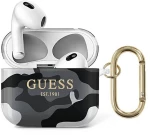 Guess GUA3UCAMG AirPods 3 cover black / black Camo Collection
