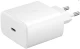 Samsung Accessoires (EP-TA800XWEGWW BULK) Samsung Travel Fast Charger (USB Type-C) 2A 25W - White (bulk packaging) (**Charger ONLY**)