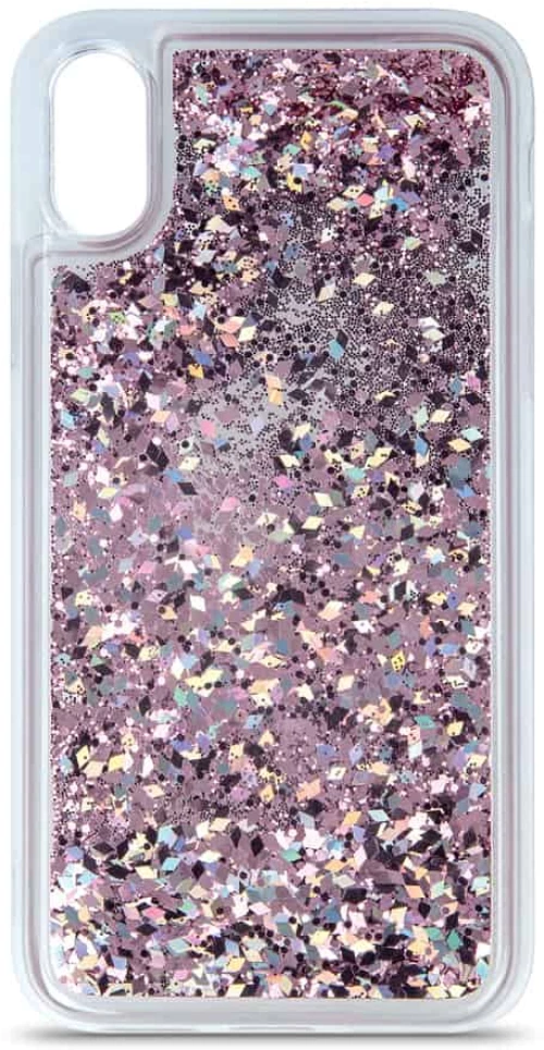 Liquid Sparkle TPU case for iPhone 13 Mini 5,4" purple