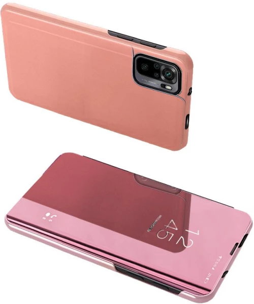 Clear View Case Poco M4 Pro 5G pink
