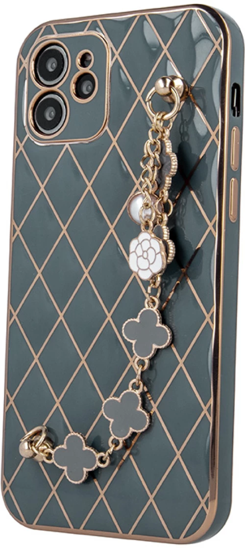 Glamour case for iPhone 13 Mini 5,4" green