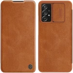 Nillkin Qin leather holster for Samsung Galaxy A73 brown