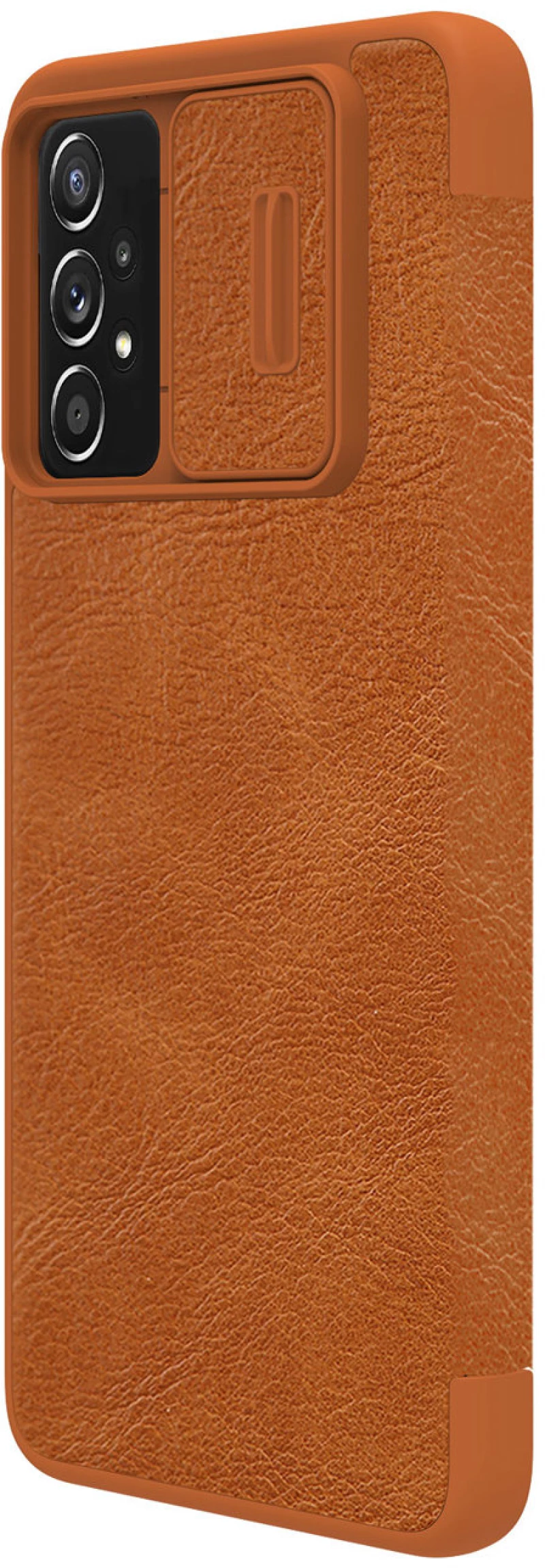 Nillkin Qin leather holster for Samsung Galaxy A73 brown