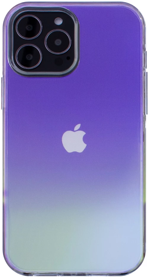 Aurora Case case for iPhone 13 Pro gel neon cover purple