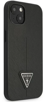 Guess GUHCP13SPSATLK iPhone 13 mini 5,4" czarny/black hardcase SaffianoTriangle Logo