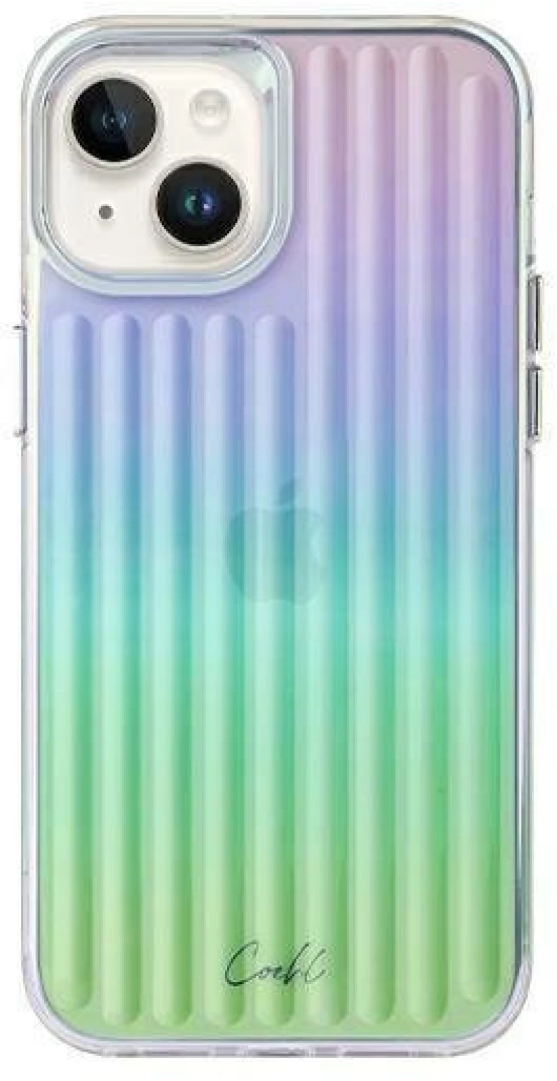 UNIQ etui Coehl Linear iPhone 14 6,1" opalowy/iridescent