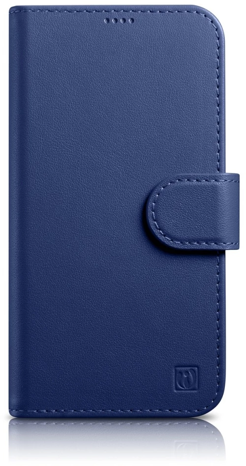 iCarer Wallet Case 2in1 Cover iPhone 14 Pro Max Leather Flip Case Anti-RFID Blue (WMI14220728-BU)