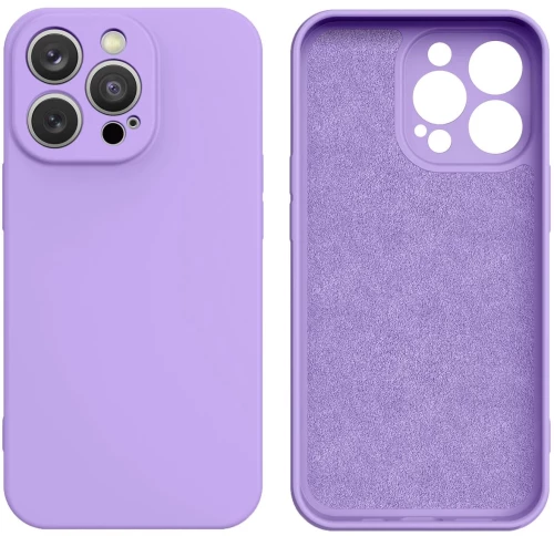 Silicone case for iPhone 14 Plus silicone case purple