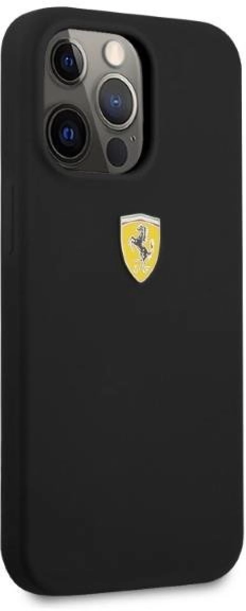 Ferrari FESSIHMP13LBK iPhone 13 Pro / 13 6.1" black/black hardcase Silicone MagSafe