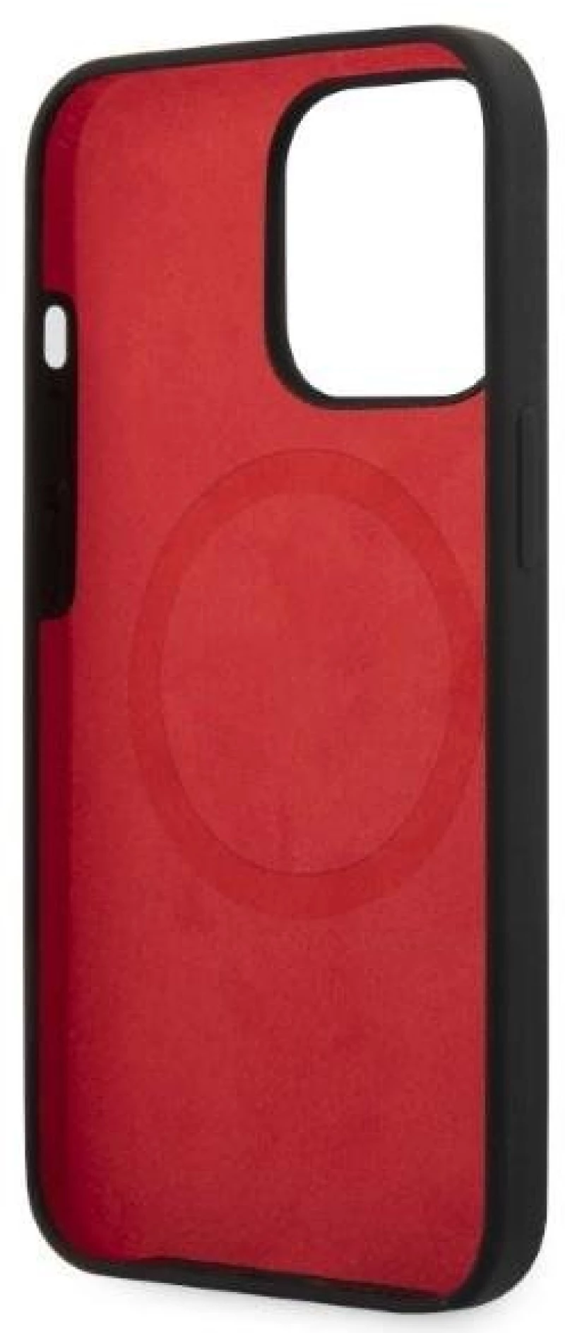 Ferrari FESSIHMP13LBK iPhone 13 Pro / 13 6.1" black/black hardcase Silicone MagSafe