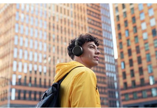 Philips Audio - On-ear Wireless Headphones - Black / Electronics