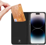 Dux Ducis Skin Pro Wallet Case for iPhone 15 Pro Max - Black