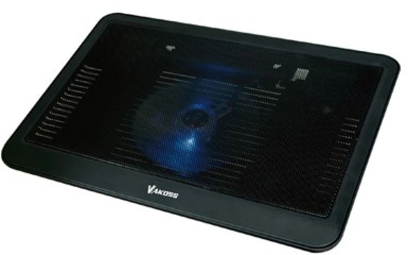 Vakoss LF-1854LK notebook cooling pad 43.2 cm (17") Black